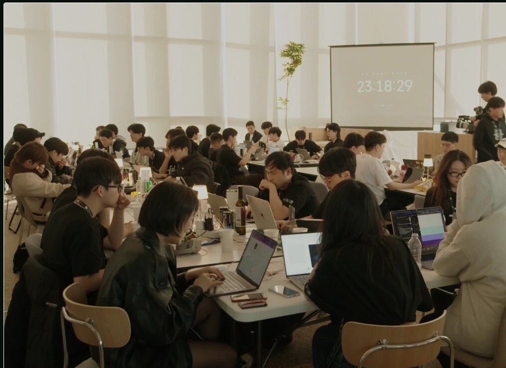 흑백개발자 : THE 해커톤 현장